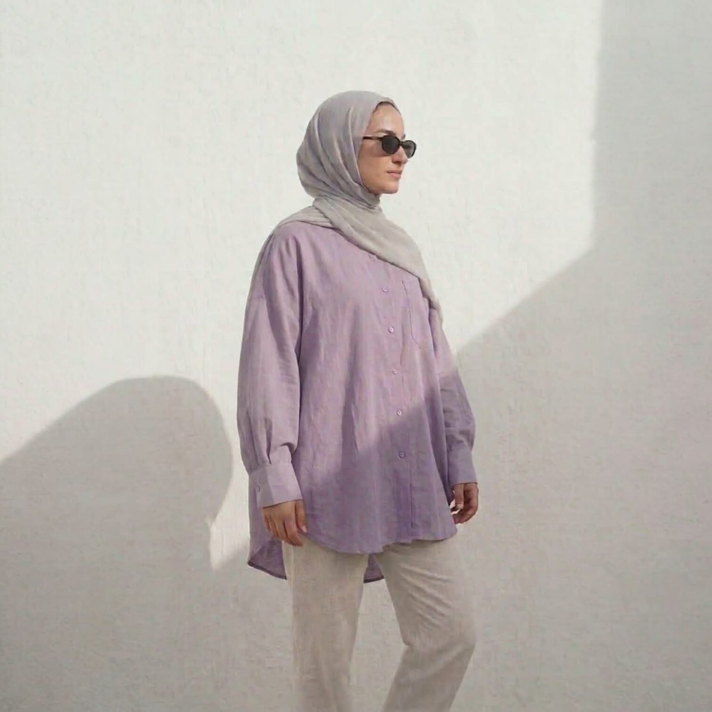 comfy modest shirt